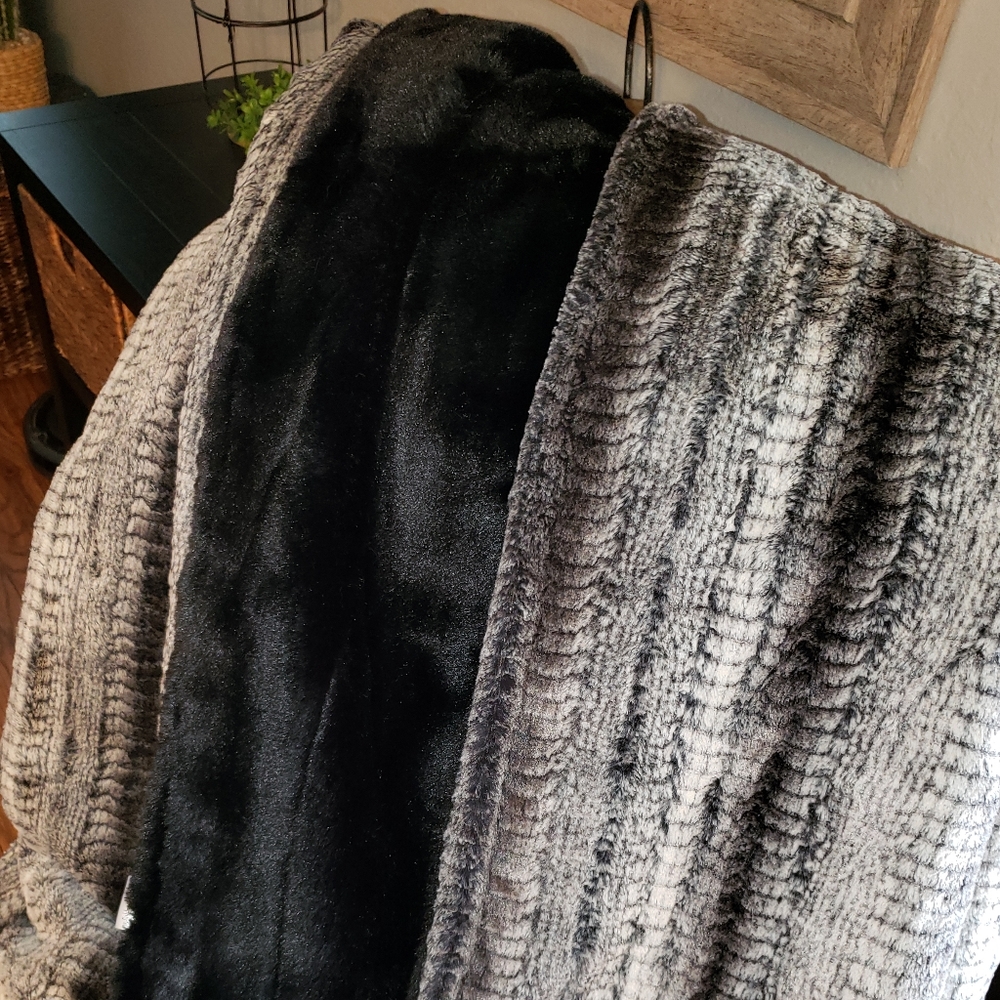 ***SOLD***Minky double sided blanket